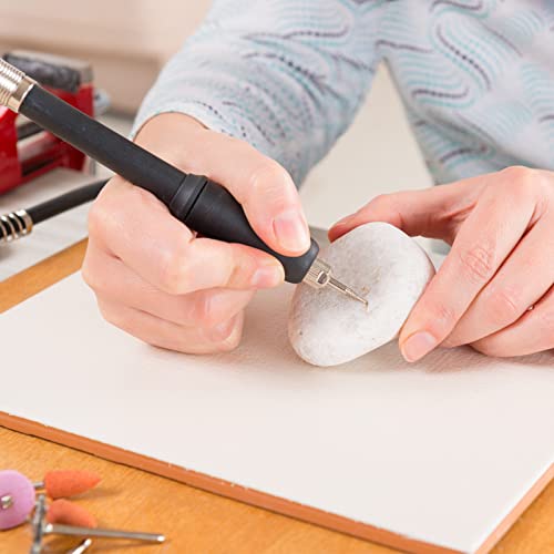 Yougfin Rotary Tool Kit With Multipro Keyless Chuck And Flex Shaft -140Pcs Accessories, 6 Variable Speed Electric Power Rotary Tools Set For Handmade Crafting Projects And Diy Creations #TOP2