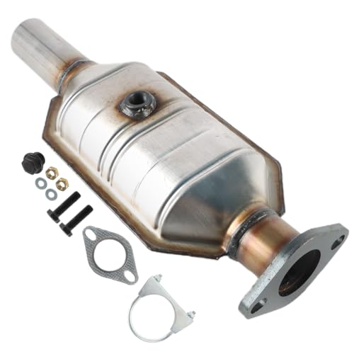 Rear Catalytic Converter Compatible with 2010 2011 2012 Ford Fusion 2.5L, Direct Fit Catalytic Convertor Replacement Parts with Gasket Kit, Easy to Replace