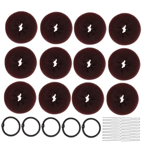 MOTHNUR Peinados con Donut Accesorio para Moños Elegantes Herramienta Duradera y Fácil para Cabello para Bodas Oficina y Diario
