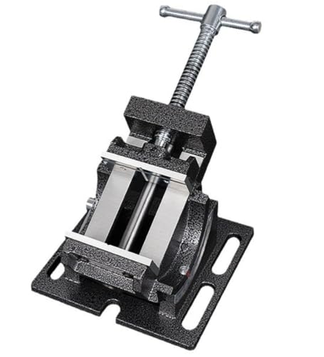 Yubbuio 鋳鉄製 卓上バイス 0〜90°傾斜可能 角度調整 DIY木工作業台用 工具 固定 滑り止め コンパクト 組み立て簡単 (4インチ) (3インチ)