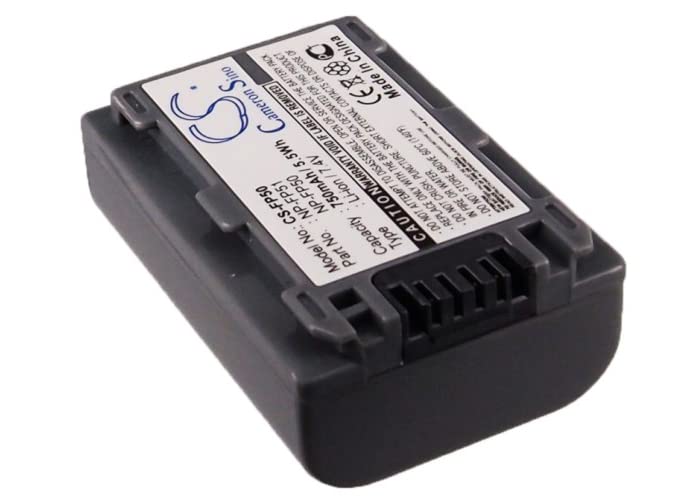 Image of 7.4v Compatible with Battery Sony NP-FP30, NP-FP50, NP-FP51 DCR-HC96, DCR-HC96E, DCR-SR100, DCR-SR100E, DCR-SR30E, DCR-SR40, DCR-SR40E, DCR-SR50, DCR-SR50E