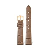 Genuine Leather Watch Strap For Vacheron Constantin Patrimony Traditionnelle Égérie Malte Pin Buckle(Milk tea r1,14mm)