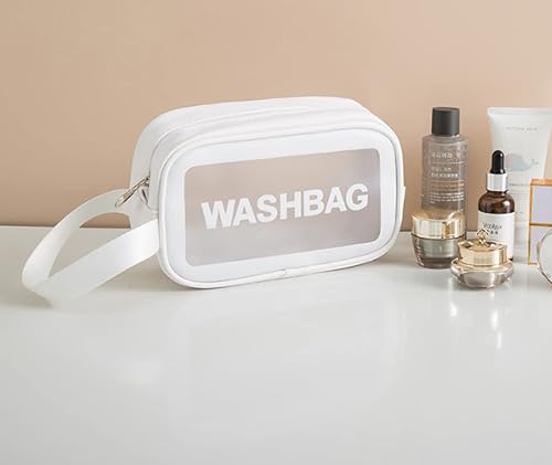 Miniatura 2 de Neceser impermeable transparente, Blanco, Moderno y funcional