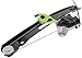 Evan Fischer Power Window Regulator w/o Motor Compatible w/BMW 328i 2007-2012 Sedan 328i xDrive 2009-2012 335i 2007-2011 325i 2006 328xi 2007-2008 330i 2006 M3 2008-2011 Rear Left Replace 51357140589