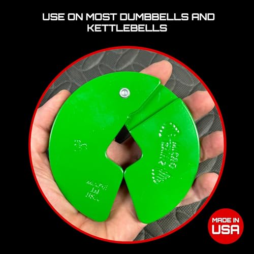 Image of Micro Gainz 1.25LB Dumbbell Fractional Weight Plates, 4-Piece