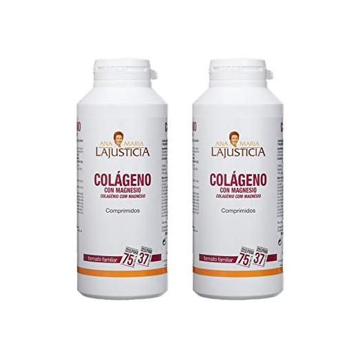 Ana Maria Lajusticia - Colágeno con magnesio – 900 comprimidos articulaciones fuertes y piel tersa. Regenerador de tejidos con colageno hidrolizado tipo 1 y tipo 2. Envase para 150 días de tratamiento