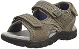Material exterior: Sintético Geox JR Sandal Strada A, Sandalias con Punta Abierta Niños, Beige (Lt Beige/Avi O C5t4b), 29 EU
