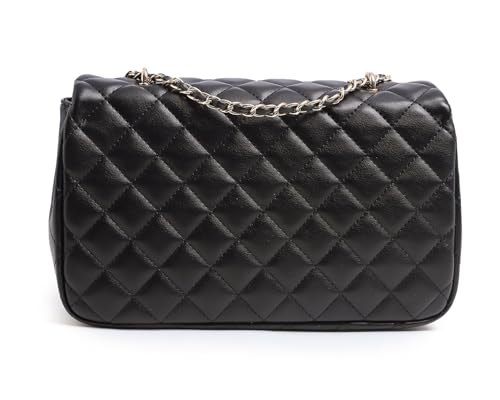 Image of FEVERSOLE Crossbody Bag Vegan Leather Women Retro Small Saddle Satchel Shoulder Bag Tote With Long Adjustable Strap