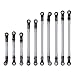 INJORA RC Link Rod 10pcs RC Tige de Liaison pour 1/10 RC Crawler 324mm Empattement Traxxas TRX4 TRX-4 (Gris)