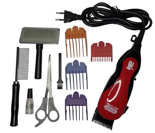 Máquina de Tosa Profissional para Cães e Gatos, 127V, Baixo Ruído, Alta Eficiência