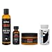 Citrus Beard Growth Kit | Live Bearded Made in USA | The Wingman Citrus, Clove, Vanilla Beard Bundle