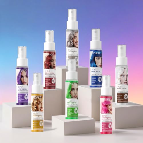 Spray Temporal para Cabello SEVICH Color Verde 30ml miniatura 5