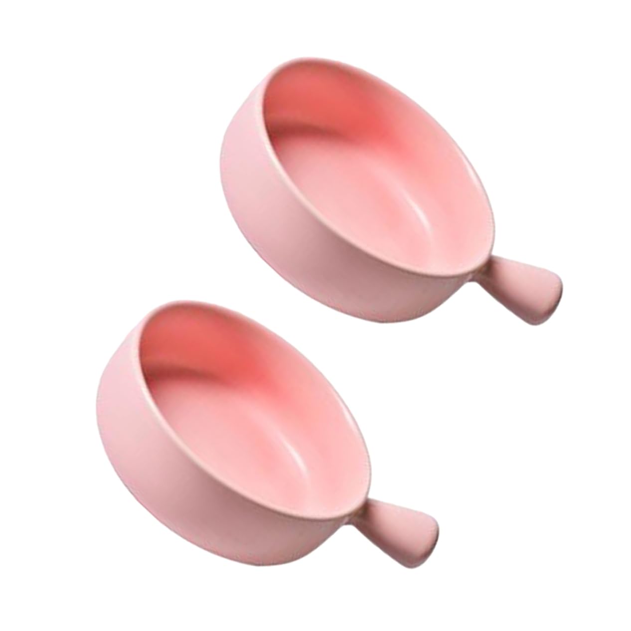 Plat de cuisson céramique ronde rose au design raffiné
