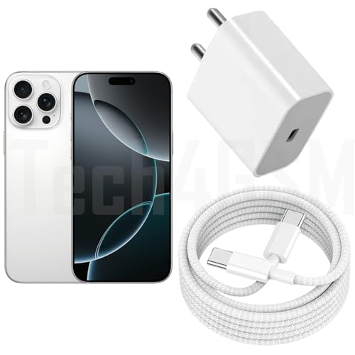 Image of Original 20W Fast Charge Set Compatible with Apple Device 16 Pro /16 Pro Max, 13 Pro Series (Adapter & Cable)