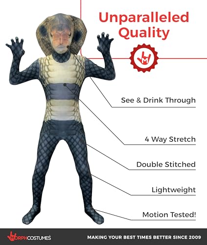 Disfraz Morphsuits Morph Cobra Kids Mediano miniatura 2