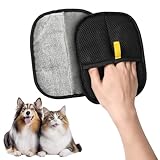 2 Stück Tierhaarentferner handschuh für hundehaare und katzenhaare,Vergrößerte Verdickte fell magnet handschuh zur Tierhaarentfernung für Waschen Enthaaren, Reinigung von Teppichen, Sofas, Kleidung