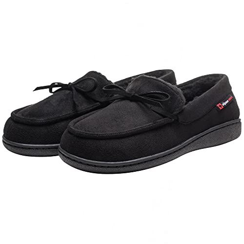 Alpine Swiss Vayla Womens Moccasin Slippers Warm Shearling Comfortable House Shoes4
