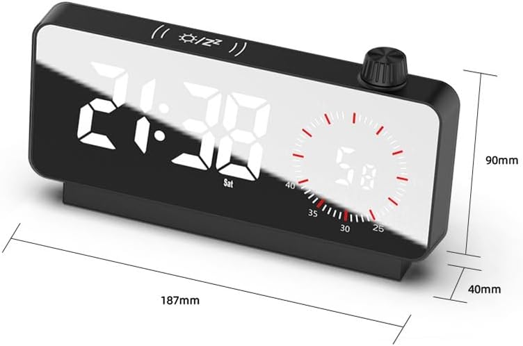 パタパタ時計 アルミ製 機械式 コンセント LED照明(明るさ調整可能) パタパタ時計 アルミ製 機械式 コンセント LED照明(明るさ調整可能