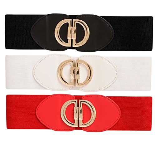 Ro Rox Maria Elasticated Nurse Belt Stretch Wide 50's Retro Vintage Waist Cincher3