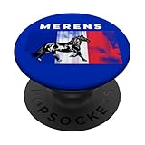 Caballo francés Mérens PopSockets PopGrip Adhesivo