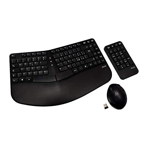 V7 Tastiera ergonomica Mouse Combo
