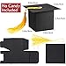 Bememo 100 Pieces Graduation Candy Boxes Graduation Party Favors Class of 2026 Cap Gift Boxes Graduate Centerpieces with Tassel for Grad Ceremony Party(Yellow)