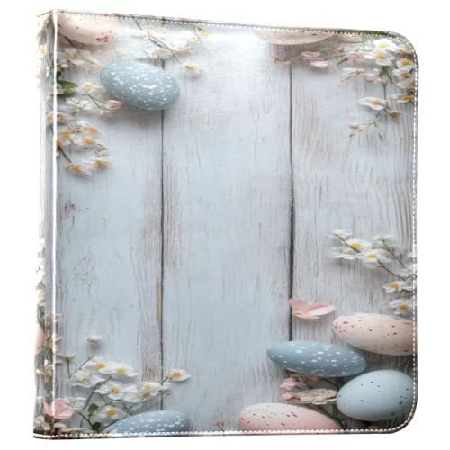 Álbum de Fotos Scrapbook DIY Adhesivo Auto con Cubierta de Cuero PU, 40 Páginas 8x10 para Memorias miniatura 1