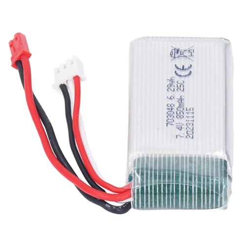 Batería de litio de 7,4 V 850 mAh para repuesto de aviones RC V912 V262 V333 pieza ligera de un pack