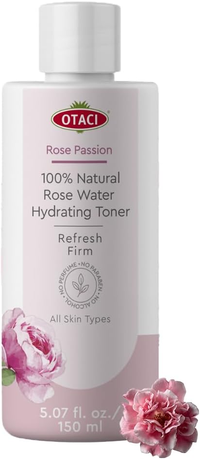 OTACI Rose Passion 100% Natural Rose Water Hydrating Toner
