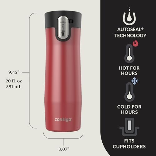 image for Contigo AUTOSEAL West Loop Vacuum-Insulated Stainless Steel Travel Mug