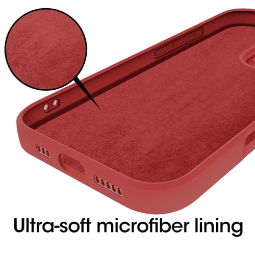Andwing For iPhone 16 Pro Max Case,Silicone Case Soft Ultra For iPhone 16 Pro Max Phone Case Slim Protective Shockproof Cover Scratch-Resistant Microfiber Lining - Image 4