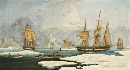 Cuadro el barco Armonía de Hull réplica artística premium William John Huggins