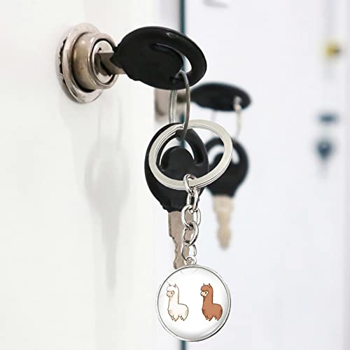 Cute Alpaca Keychain Schoolbag Pendant Handbag Wallet Pendant Backpack Pendant New Year School Season Gift Girl Friend4