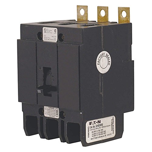 Eaton Ghb3025 Circuit Breaker,25A,Bolt On,277/480V,3P #TOP30