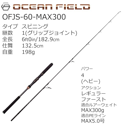 AbuGarcia OCEANFIELD JIGGING OFJS-60-MAX300