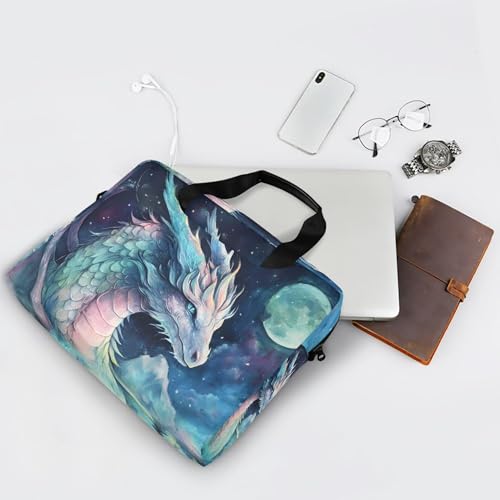 Maletín para laptop ALAZA Dragon Moon 13-15.6 pulgadas miniatura 7