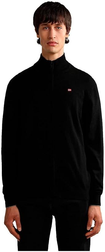 Napapijri Black Fabric Mens Shirt