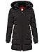 Produktbild Wellensteyn Damen Jacke BELVITESSE Long Schwarz, Größe:XS, Farbe:Schwarz