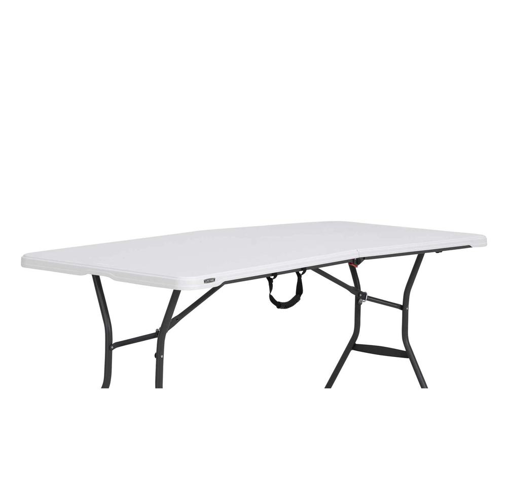 Amazon.com: Lifetime 6-Foot Fold in Half Table, Light Commercial