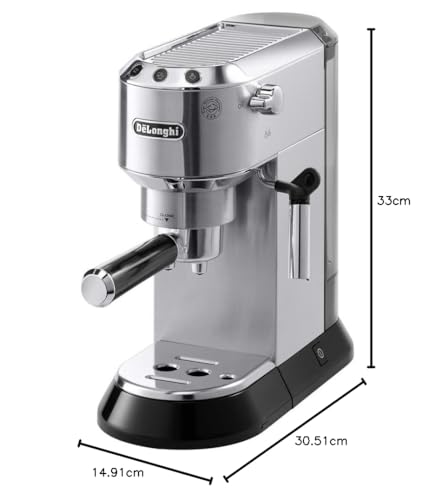 DeLonghi EC Dedica Machine à espresso argent