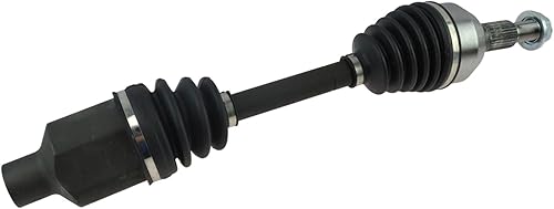 Miniatura 2 de TRQ Juego de 4 piezas de dirección delantera, ejes de eje CV y cojinetes de cubo de rueda para Chevy Equinox 2.4L 2010-2016  GMC Terrain 2.4L