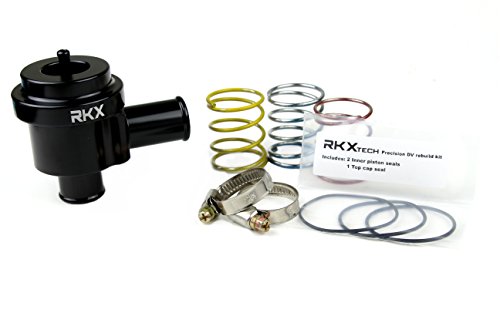 RKX 1.8T 2.7T Precision machined Diverter Valve BLACK Compatible With VW & Audi MK4, B6, B5, C5 1998-2005