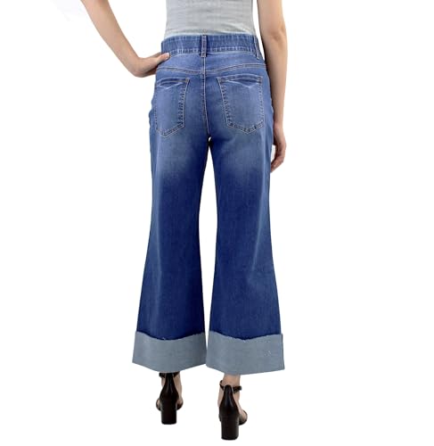 5 Pockets Wide Cuff Wide Leg Jean3