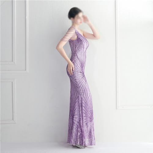 Robe longue à paillettes grande taille 3XL pour sublimer vos banquets