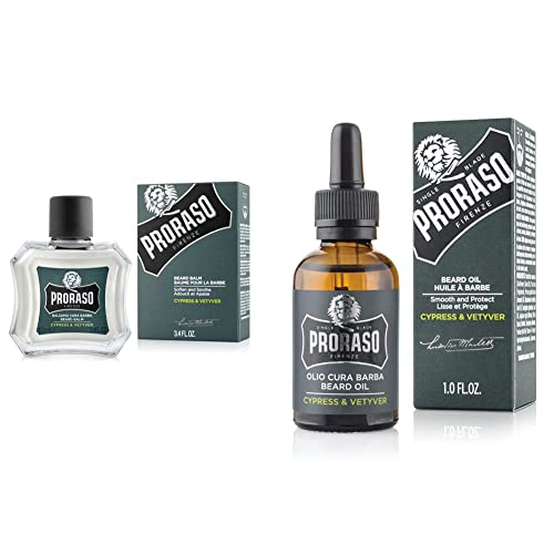 Baume barbe Proraso Cyprès & Vétiver : le soin d'exception pour adoucir et protéger