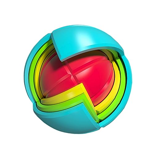 Gogogmee 3 d の組み立てられたボール 3Dパズルおもちゃ 3d パズルのおもちゃ 個性的 魔法の立方体 パズルボール 子 腹筋