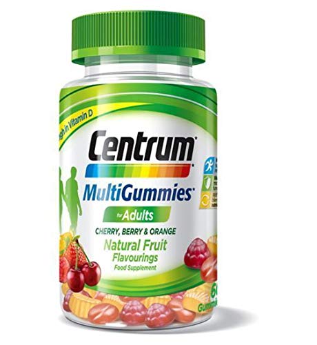 Centrum MultiGummies Mixed Fruit 60 Gummies - 2 Pack