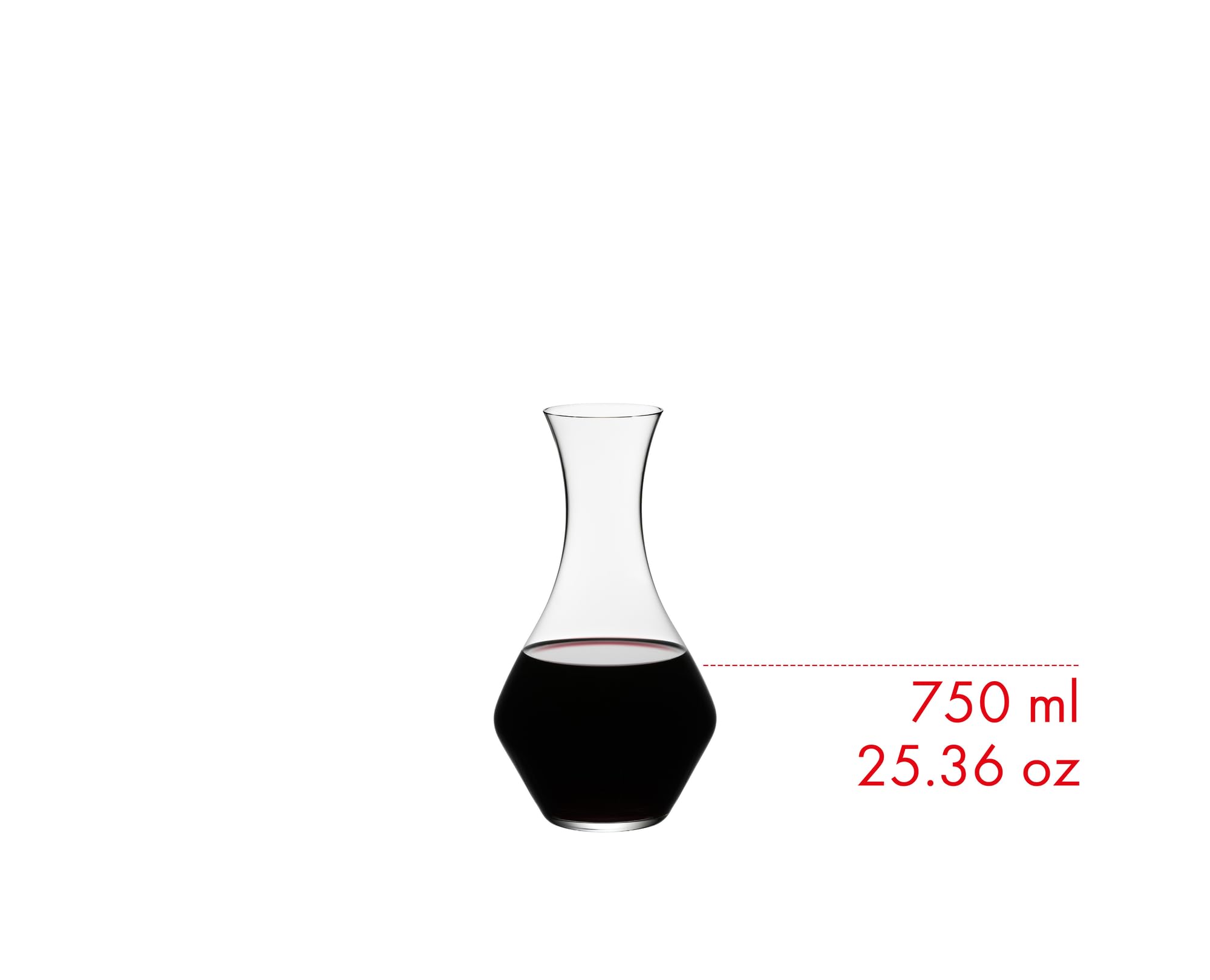 Riedel Cabernet Decanter, Cristallo, Clear, 9 1/8h (in)
