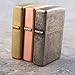 Lighter Case for Zippo, Without Insert Copper Lighter Cover Shell for Zippo Perfect Men's Gift for Dad, Husband, Him (Sliver)