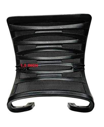 Image of GOYALSON Office Chair Visitor revolving Chair Comfortable Spare Parts Accessories with nut Bolts and Key fit to Every Chair (Zig Zag Chair Back, Small)
